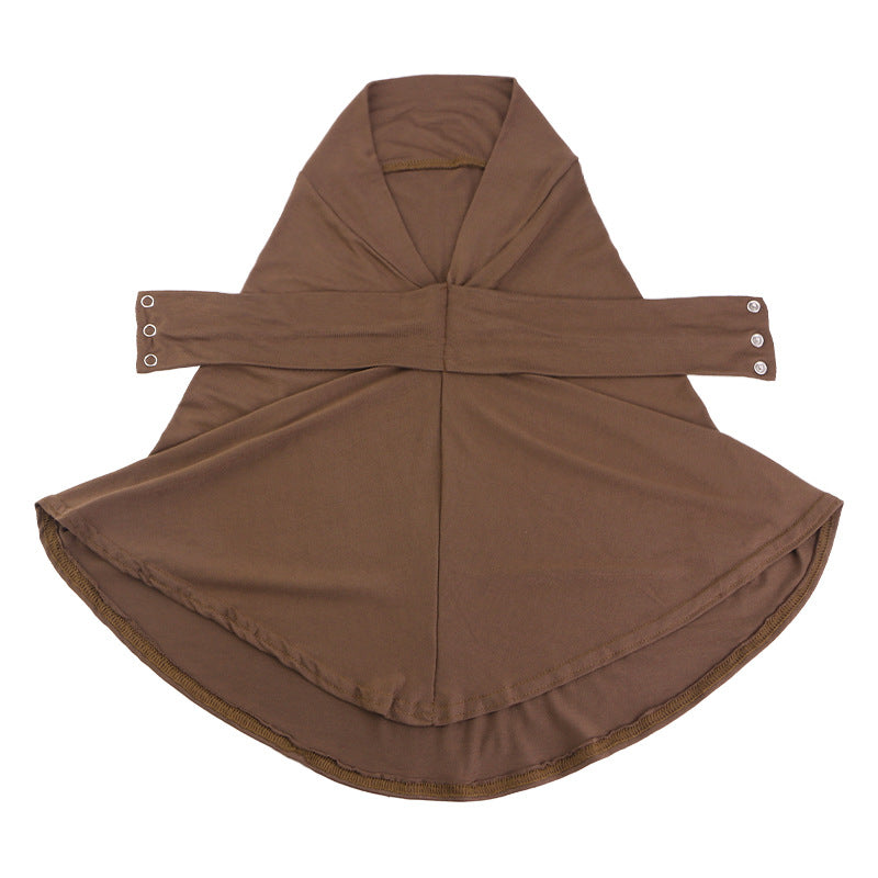 New Modal Skin-Friendly Adjustable Buckle Long Scarf Headscarf Hat Jdt-490D