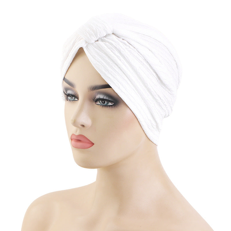 Amazon's New Pleated Square Turban Hat, Ethnic Turban Hat, Turban Cloth Hat Jdt-433H