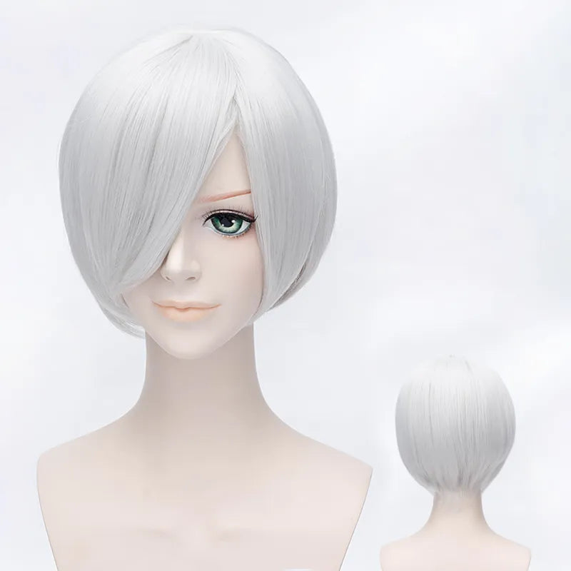Sakata Gintoki of GINTAMA Silver Short Wig 12 Inches