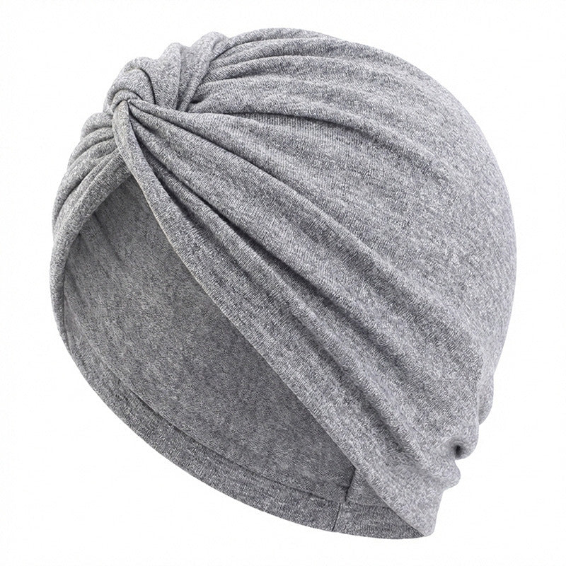 New Thickened Ethnic Style Elastic Cross-Twist Hat, Headscarf Hat, Indian Hat, Headwrap Hat Jdt-163J