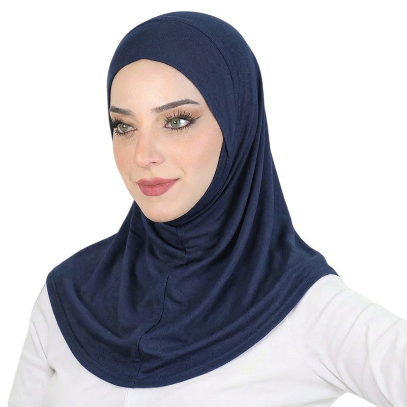 Cross-Border Modal Skin-Friendly Headscarf, Head Wrap, Headgear, Long Head Cover Hat Jdt-490C