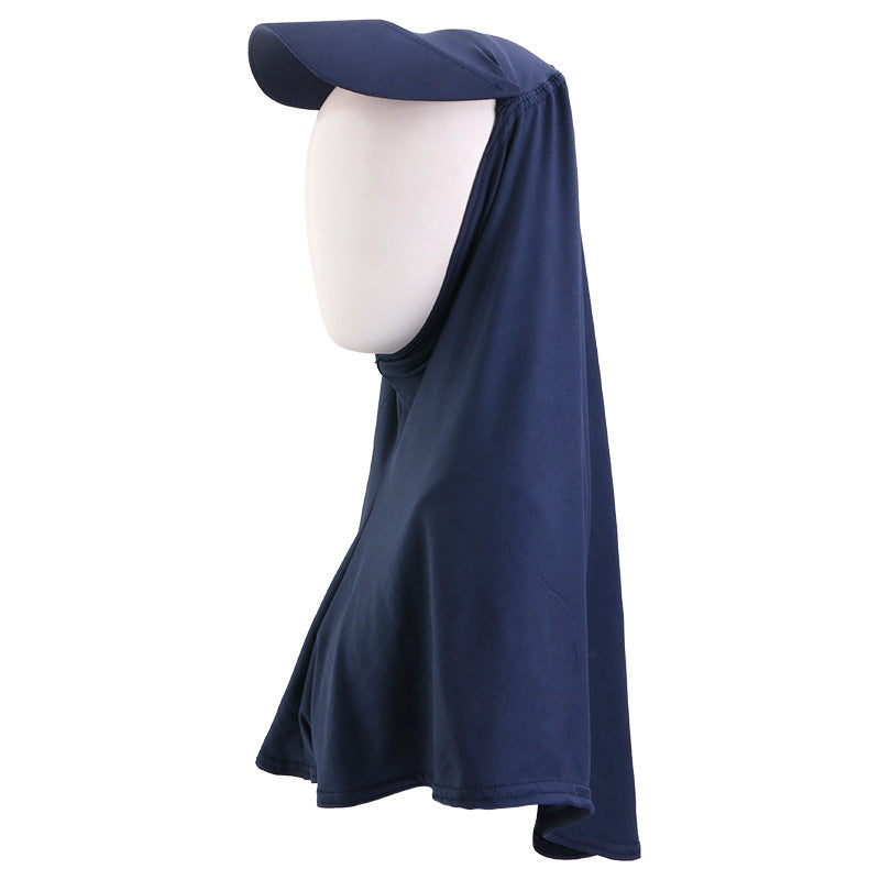 Spring and Summer Style Hat with Brim and Turban, Outdoor Sunshade Hat with Turban, Head Wrap Hat, Jdt-513