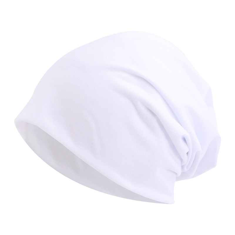 Amazon New Men's and Women's Plain Light Plate Cotton Pullover Cap Baotou Moon Cap Tone Cap JDU-54