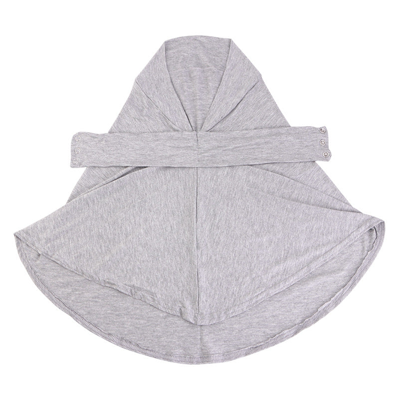 New Modal Skin-Friendly Adjustable Buckle Long Scarf Headscarf Hat Jdt-490D