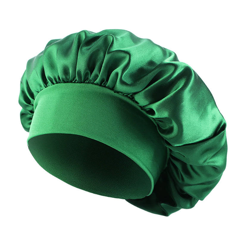 European and American Popular Children's Elastic Wide-brimmed Nightcap Sardin Round Hat Hair Care Tapes TJM-301