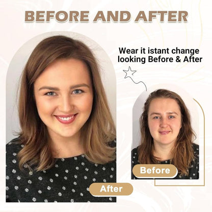 Human Hair Toppers for Women Real Human Hair Toppers Hair Pieces for Women 10 Inch Upgrade Swiss Base Hair Toppers for Women with Thinning Hair-Natural Black