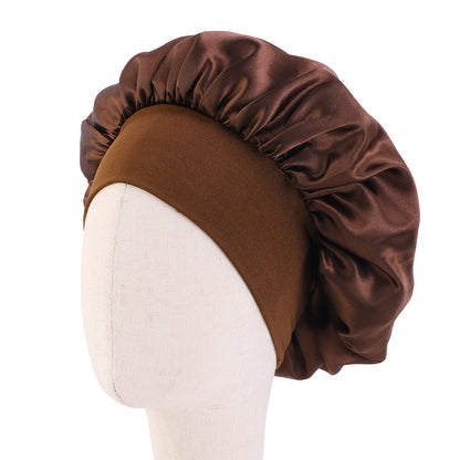 Children's Wide-brimmed Nightcap Stretch Hair Band Hat Baby's Tape Hat K-21