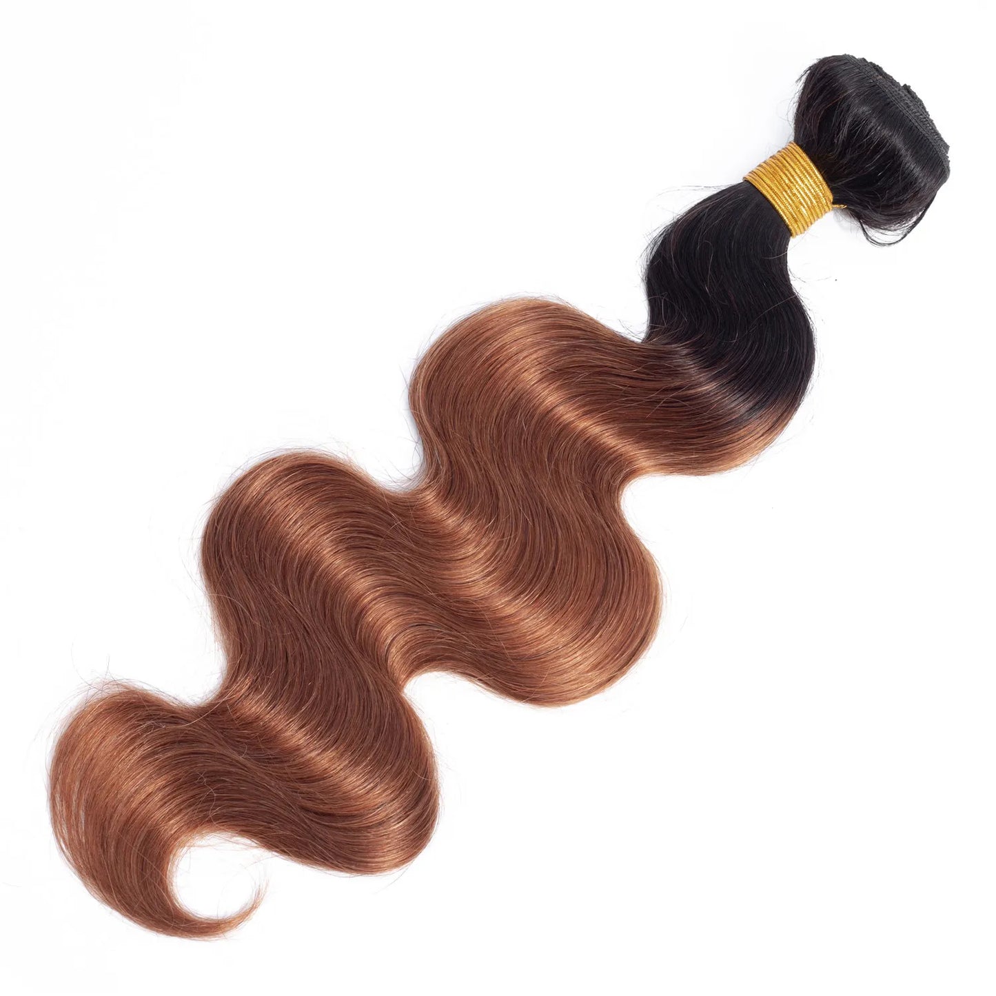 Wigsbuy Ombre Human Hair Bundles Body Wave 4 Bundles/Lot T1B/30 Color