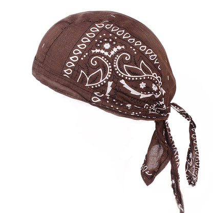 Hip hop street dance pirate bag head hat adult cotton amoeba headscarf hat ethnic hat TJM-09