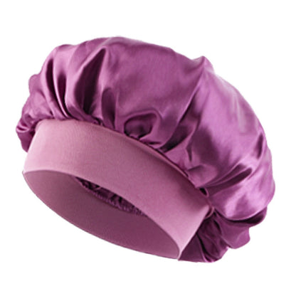 European and American Popular Children's Elastic Wide-brimmed Nightcap Sardin Round Hat Hair Care Tapes TJM-301