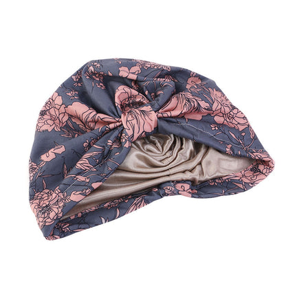 Cross-Border Elastic Hat, Double-Layer Knotted Head Wrap Hat, Yoga Chemotherapy Hat, Amazon Tjm-410