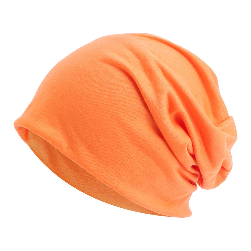 Amazon New Men's and Women's Plain Light Plate Cotton Pullover Cap Baotou Moon Cap Tone Cap JDU-54
