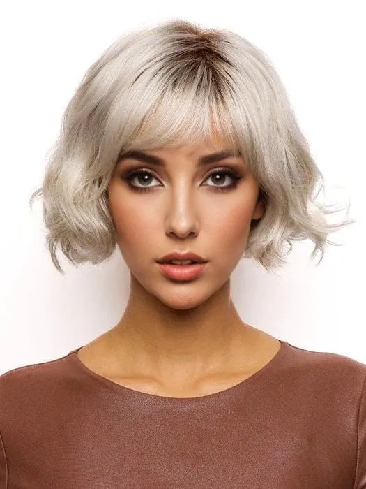 130% Density Fashionable Women's Short Length Bob Style Synthetic Capless Wigs 12Inches