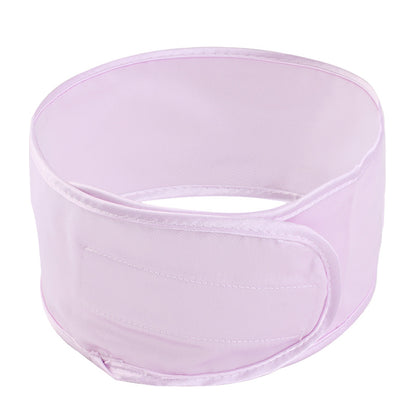 Imitation Silk Adjusting Hair Band Makeup Wash Headband Home Hair Care Headgear Ring Velcro JDF-01A