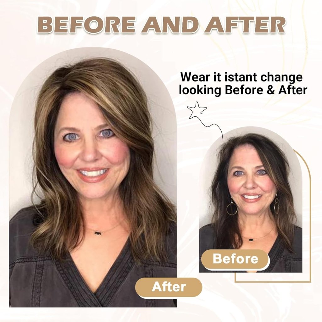 Human Hair Toppers for Women Real Human Hair Toppers Hair Pieces for Women 10 Inch Upgrade Swiss Base Hair Toppers for Women with Thinning Hair-Natural Black