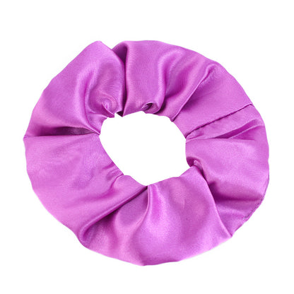 Japanese and Korean version of the new fashion simple satin segment large intestine hair ring hair rope hair FQ-124