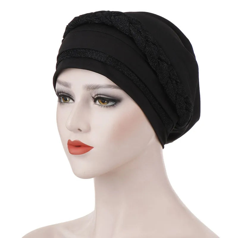 Double Colour Turban For Women