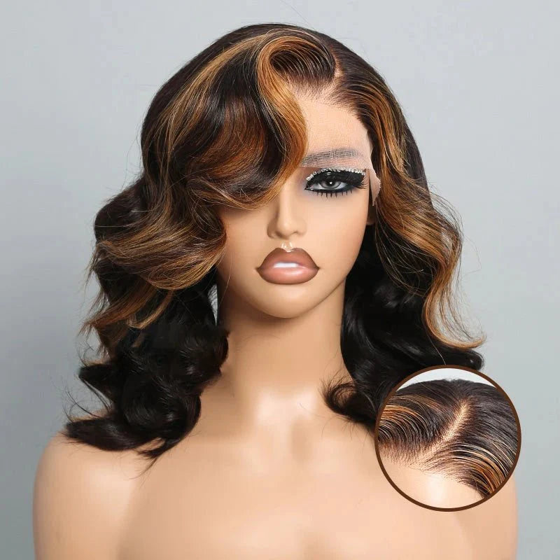 12 Inches Loose Body Wave Bob Style Wig