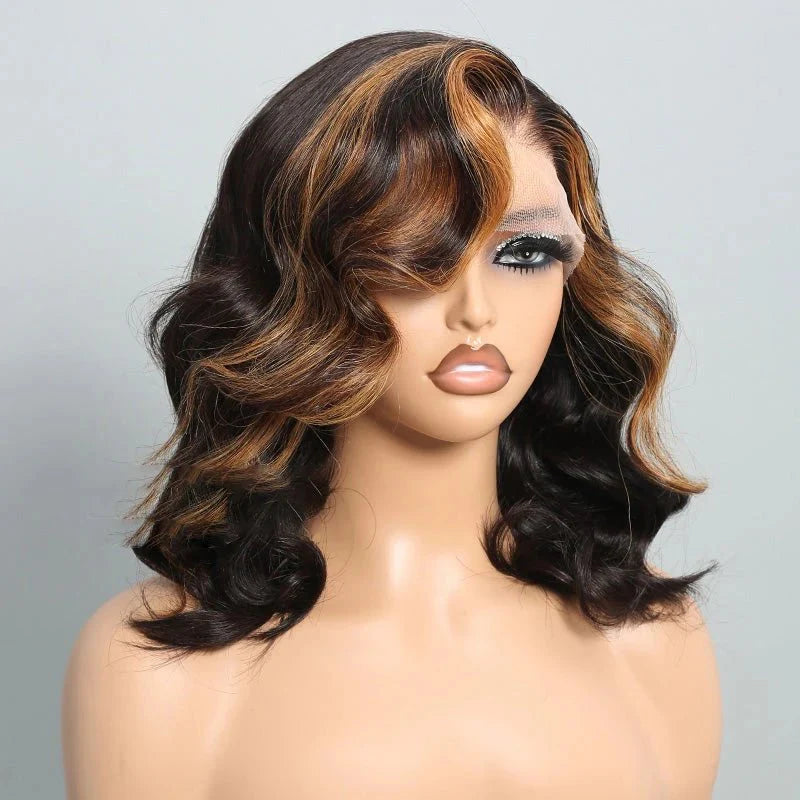 12 Inches Loose Body Wave Bob Style Wig
