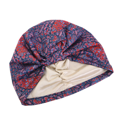 Cross-Border Elastic Hat, Double-Layer Knotted Head Wrap Hat, Yoga Chemotherapy Hat, Amazon Tjm-410