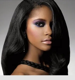 New Trends Human Hair Lace Front 150% Density Long Wigs 20 Inches