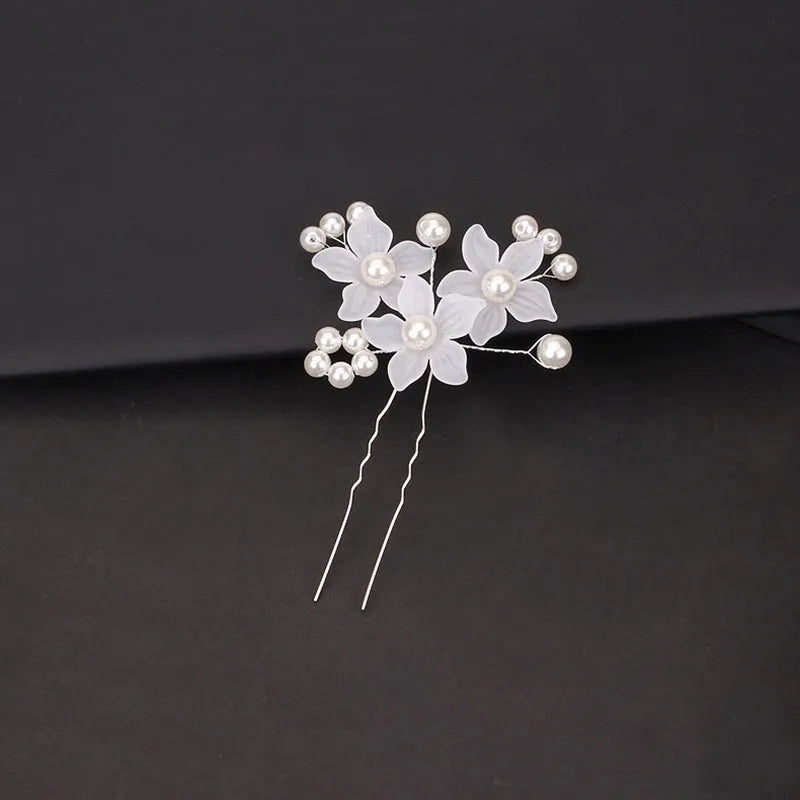 Women/Lady/Girls Korean Style Pearl Inlaid Technic Hair Accessories Hair Stick