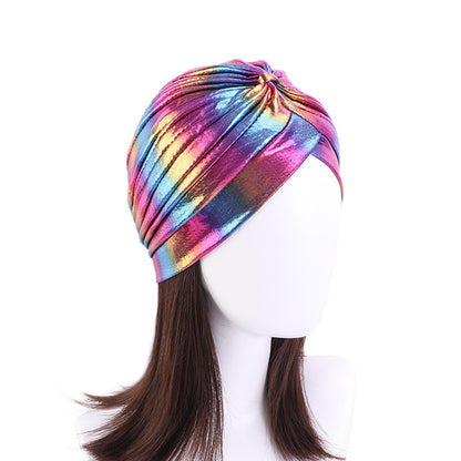 Trendy Laser-Printed Indian Hats, Headscarf Hats, and Headwrap Hats Popular in Europe and America