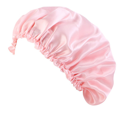 Satin lace nightcap women's round cap hair care CAP Beauty hair cap TJM-250