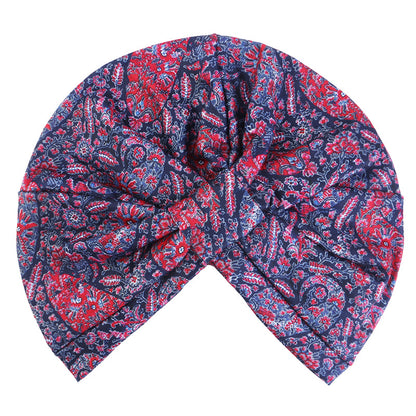 European and American Popular Bohemian Style Knotted Turban Hat, Fashionable Home Hat, Confinement Hat, Baotou Hat Jdt-469C