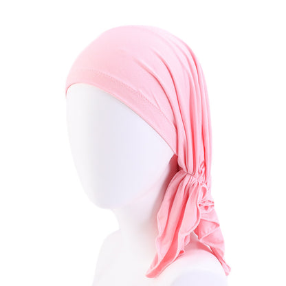 Amazon Best Selling New Headscarf Modal Stretch Headscarf Hat Pirate Hat Baotou Hat