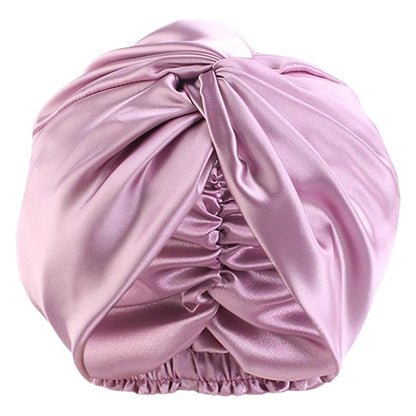 Imitation Silk Nightcap Twisted Headwear Hat Ethnic Style Baotou Hat Indian Hat TJM-473