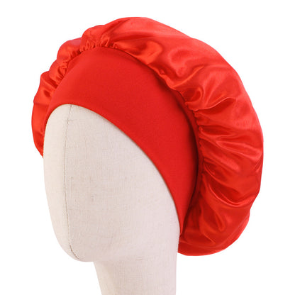 Children's Wide-brimmed Nightcap Stretch Hair Band Hat Baby's Tape Hat K-21