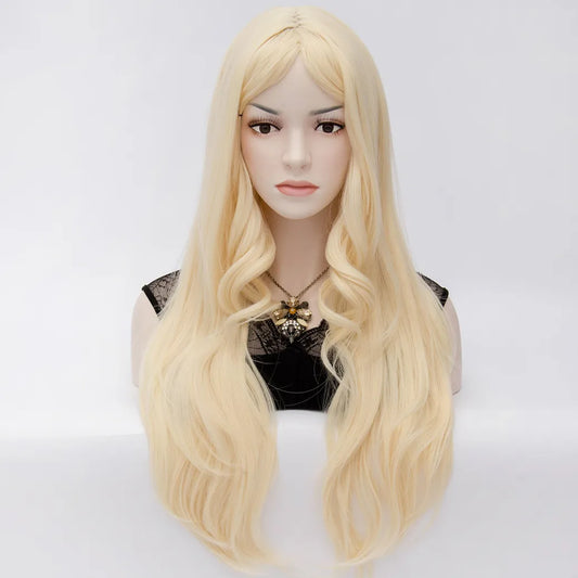 Unique Rome Fashion Heat-Resistant Long Wavy Wig 28 Inches