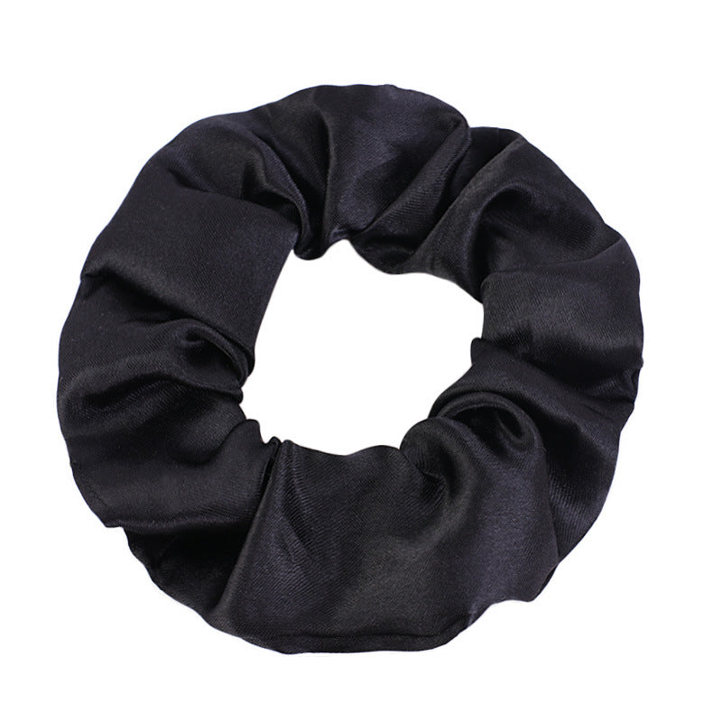 Japanese and Korean version of the new fashion simple satin segment large intestine hair ring hair rope hair FQ-124