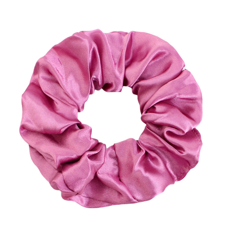 Japanese and Korean version of the new fashion simple satin segment large intestine hair ring hair rope hair FQ-124