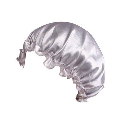 Satin lace nightcap shower cap beauty makeup cap silk home hat TJM-250