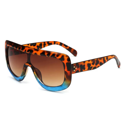 Big Frame One-Piece Sunglasses