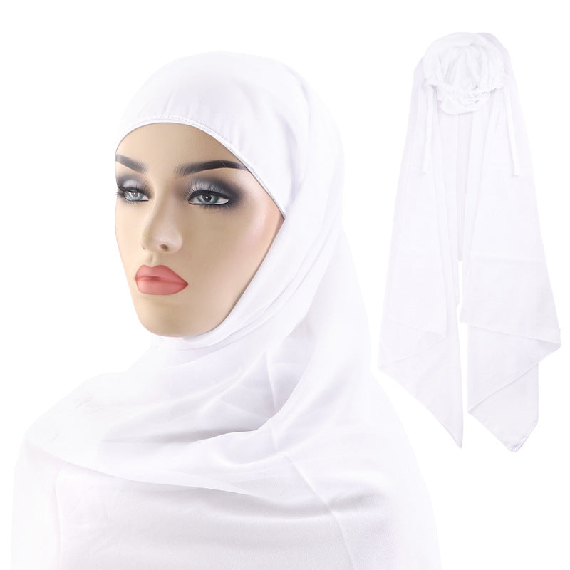 Cross-Border Spring and Summer Style Breathable Women's Headscarf and Hat Combo Jdt-31-1A