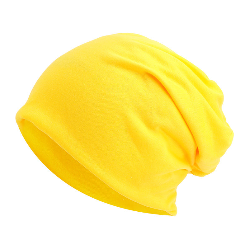 Amazon New Men's and Women's Plain Light Plate Cotton Pullover Cap Baotou Moon Cap Tone Cap JDU-54