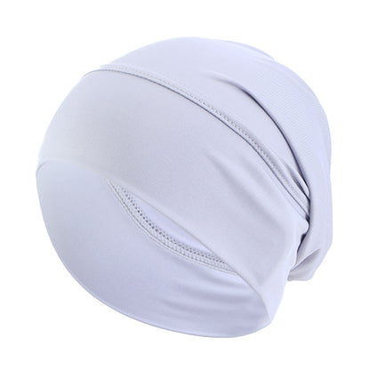 Cross-border supply of ethnic-style elastic turf cap base cap chemotherapy cap baotou hair care cap JDT-485