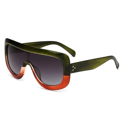 Big Frame One-Piece Sunglasses