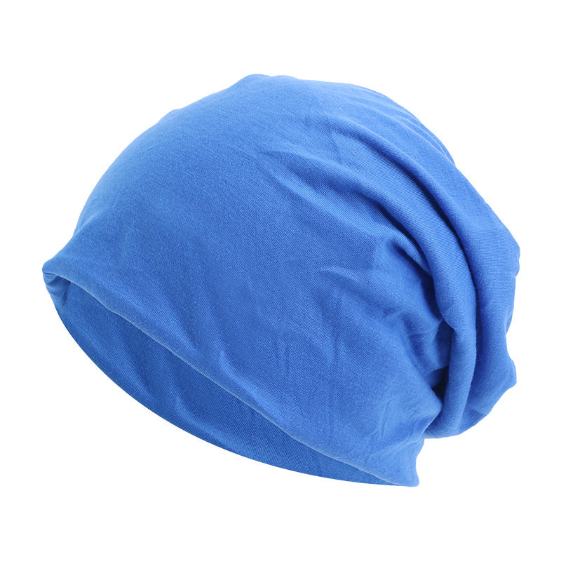 Amazon New Men's and Women's Plain Light Plate Cotton Pullover Cap Baotou Moon Cap Tone Cap JDU-54