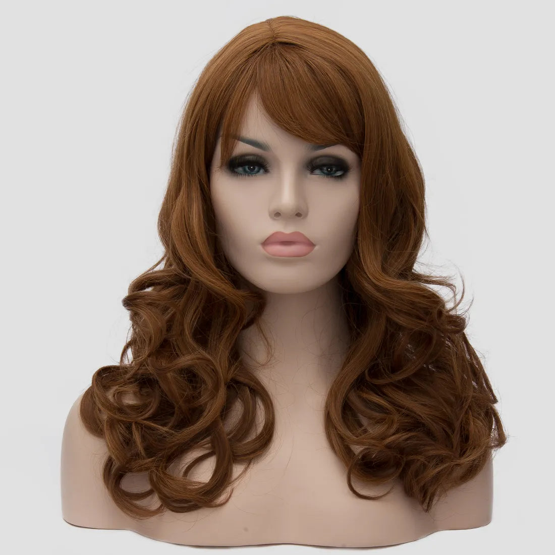 Clearance Sale Synthetic Wavy Hair Capless Women Wig 20 Inches