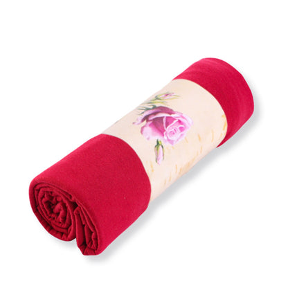 Cotton long tail wrap headscarf toe cap Women's headscarf cap plain scarf hat WJ-26