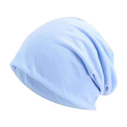 Amazon New Men's and Women's Plain Light Plate Cotton Pullover Cap Baotou Moon Cap Tone Cap JDU-54