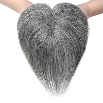 Human Hair wigs Pieces 6 Inch Hair Toppers Top Hair Extensions