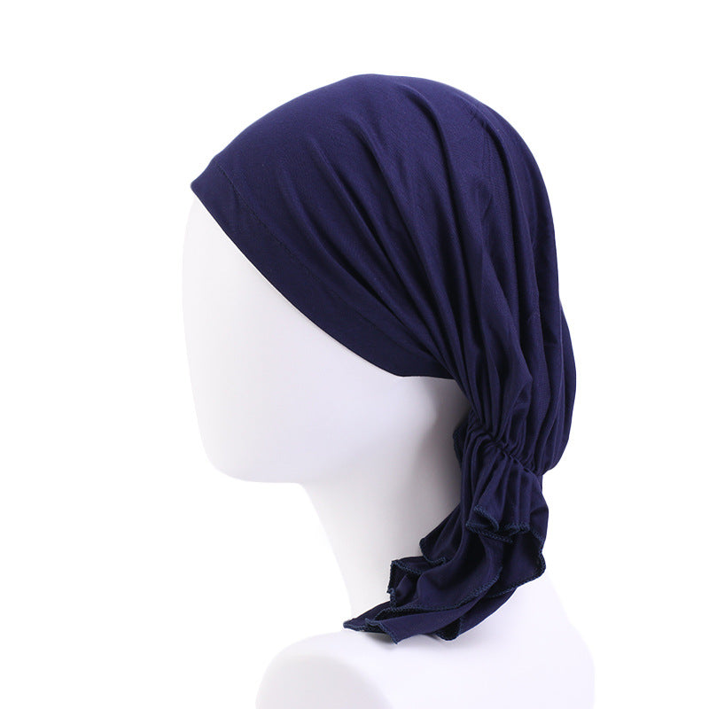 Amazon Best Selling New Headscarf Modal Stretch Headscarf Hat Pirate Hat Baotou Hat