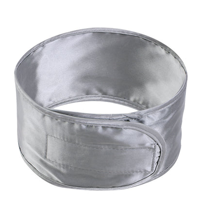 Imitation Silk Adjusting Hair Band Makeup Wash Headband Home Hair Care Headgear Ring Velcro JDF-01A