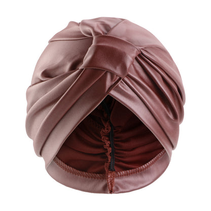 Amazon's new leather retro knotted square headscarf cap, toe cap, and headscarf JDT-433I