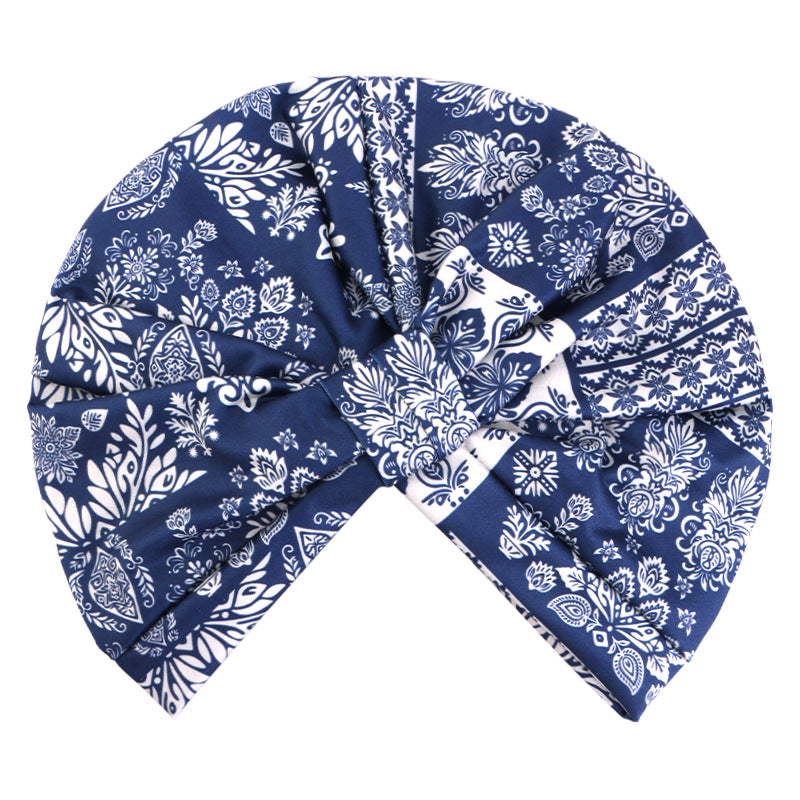European and American Popular Bohemian Style Knotted Turban Hat, Fashionable Home Hat, Confinement Hat, Baotou Hat Jdt-469C